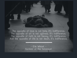 Read more about the article Indifference is a very dangerous thing!